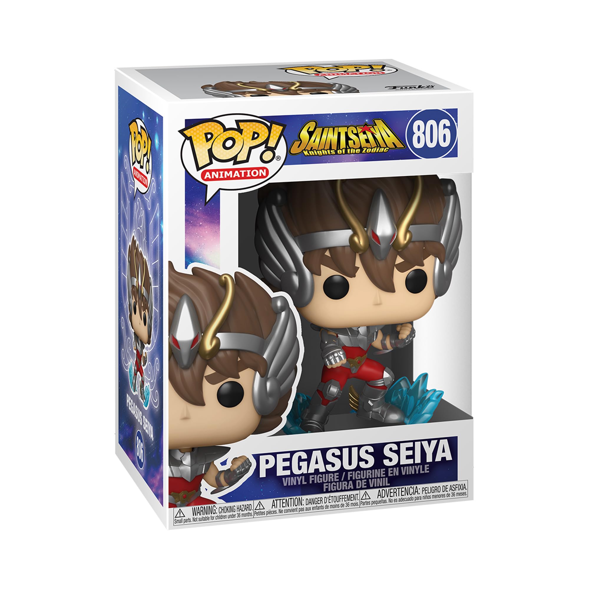 Funko Pop! Animation Saint Seiya - Pegasus Seiya - Figura de Vinilo Coleccionable - Edición Oficial para Fans de Anime - Ideal para Regalo o Exhibición Funko Pop! Animation Saint Seiya - Pegasus Seiya - Figura de Vinilo Coleccionable - Edición Oficial para Fans de Anime - Ideal para Regalo o Exhibición